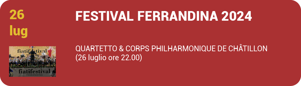 evento in Basilicata festival fiati di ferrandina 2024